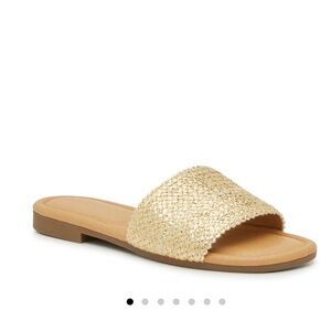 Crown Vintage Avelia Sandal Gold Size 9